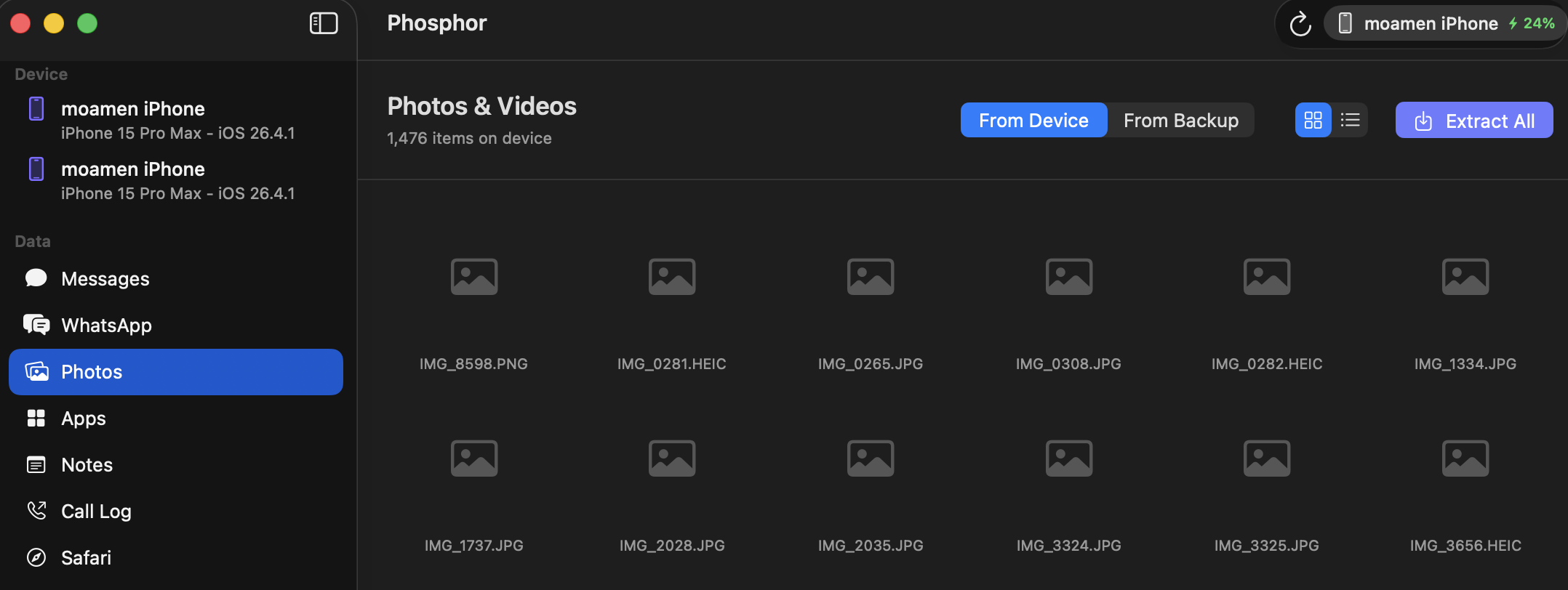 Phosphor gallery image