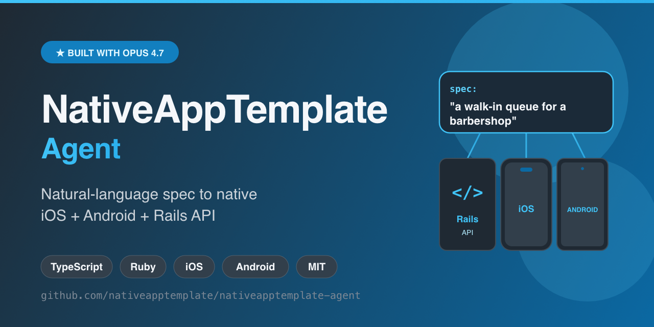 NativeAppTemplate Agent gallery image