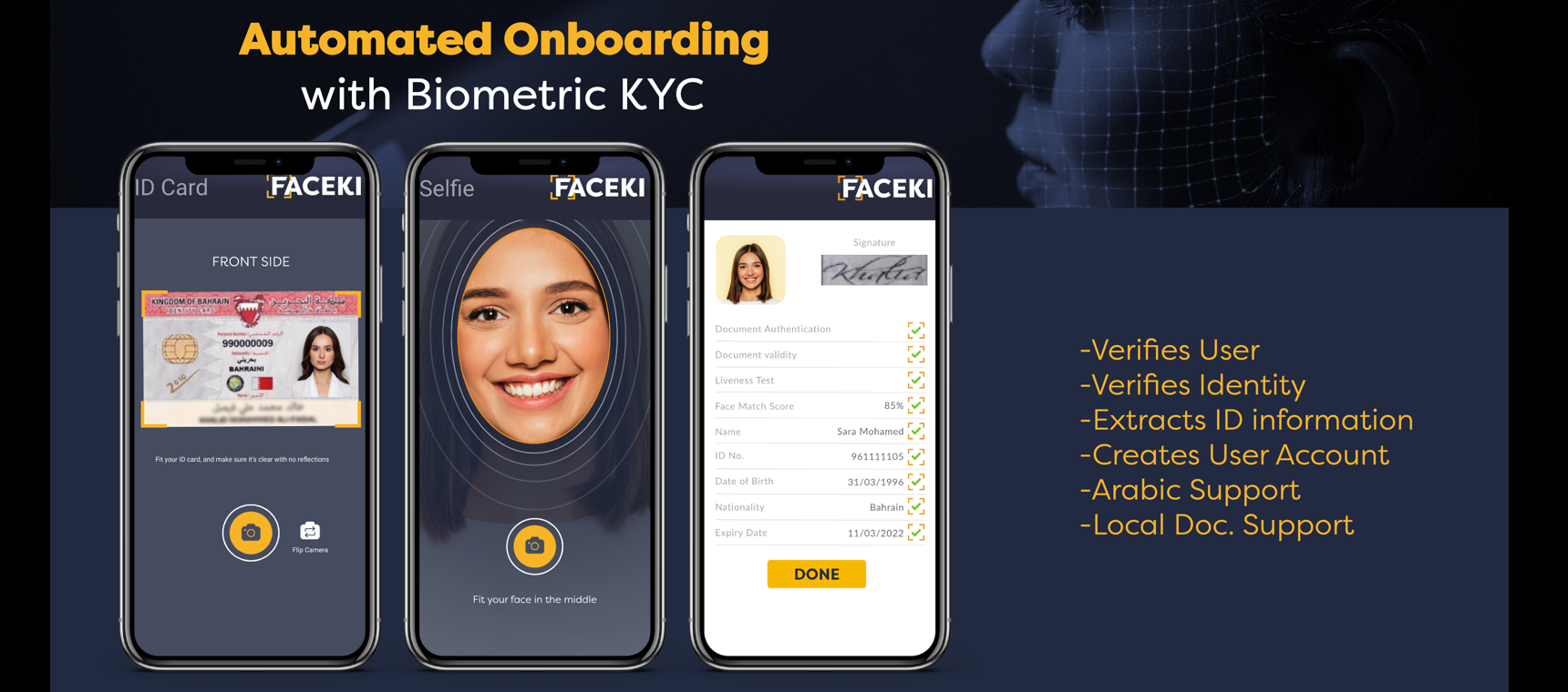 Faceki Face Authentication gallery image