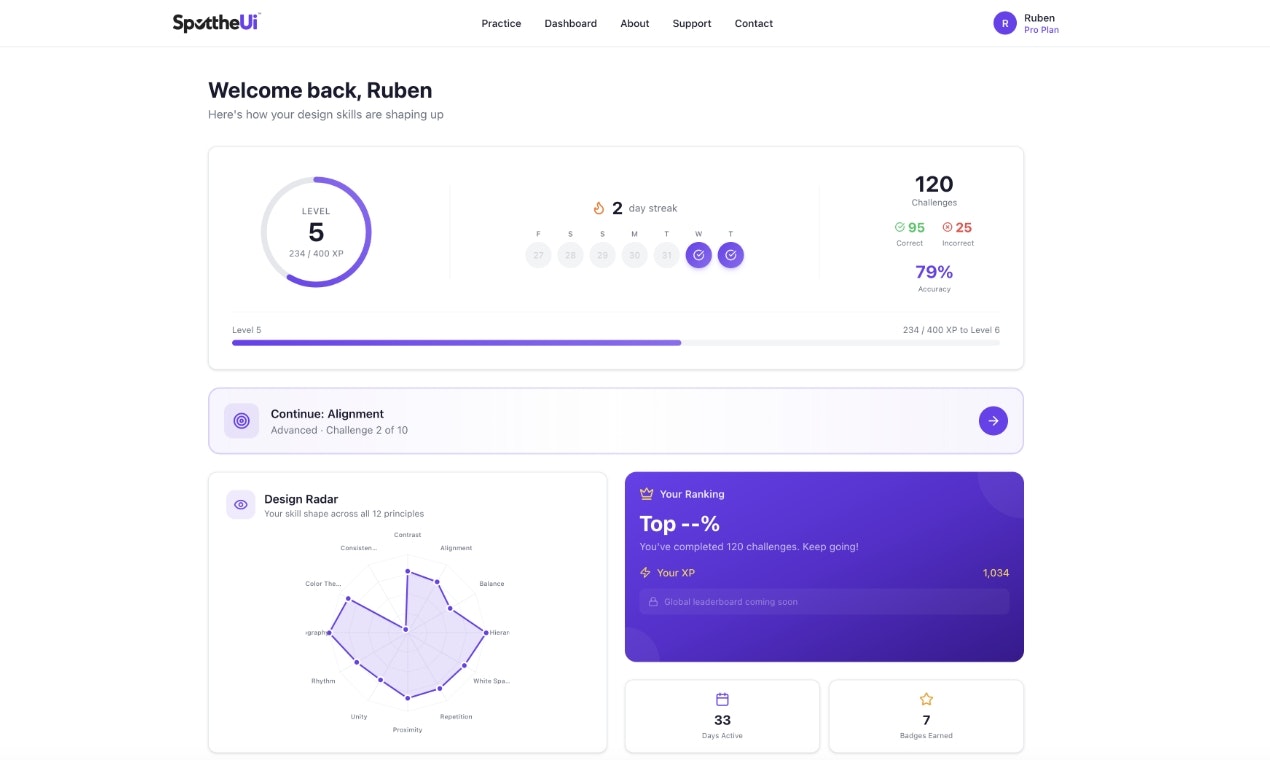 SpotTheUI gallery image