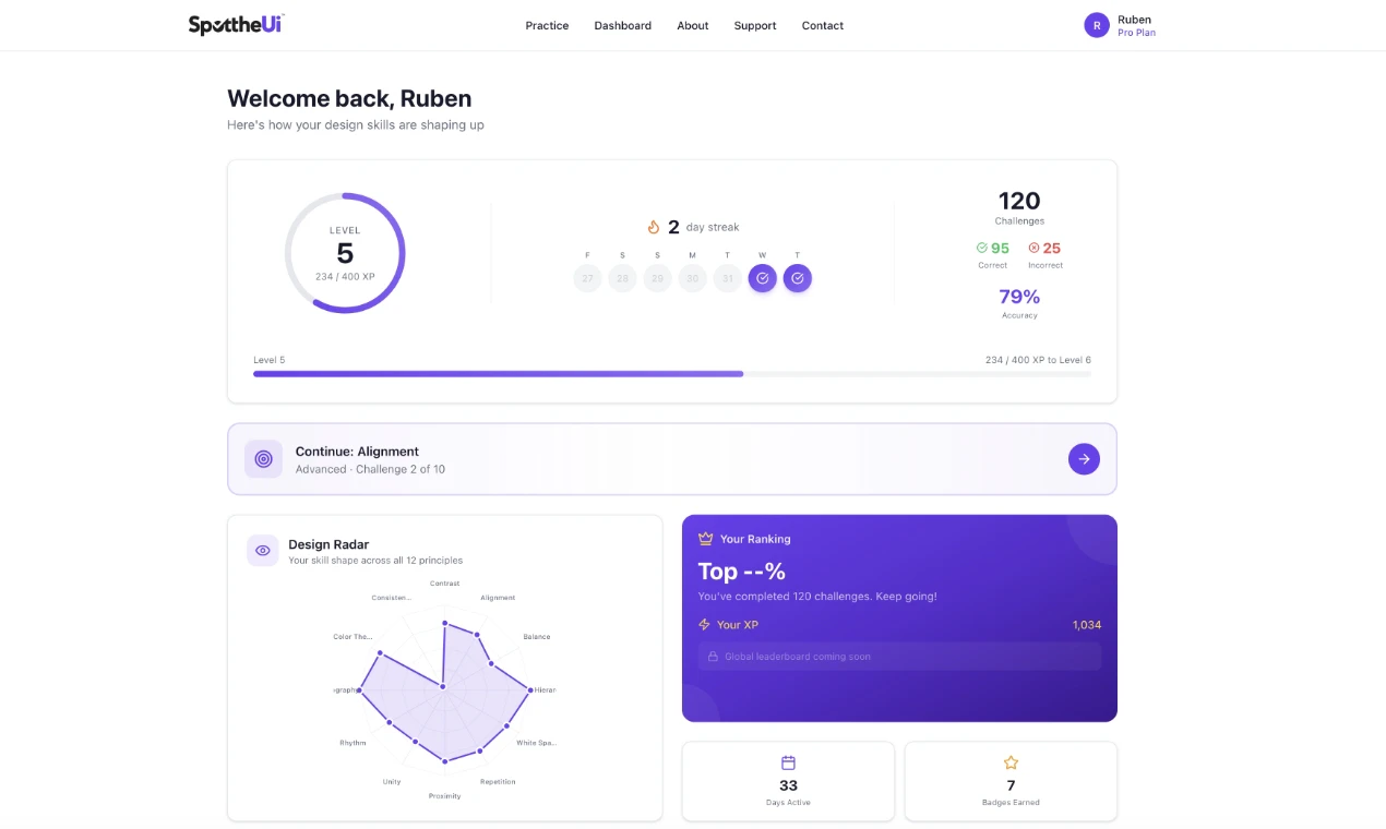 SpotTheUI screenshot 2