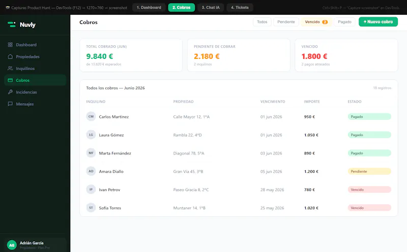 Nuvly screenshot 1