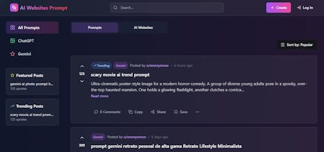 Ai Websites Prompt gallery image