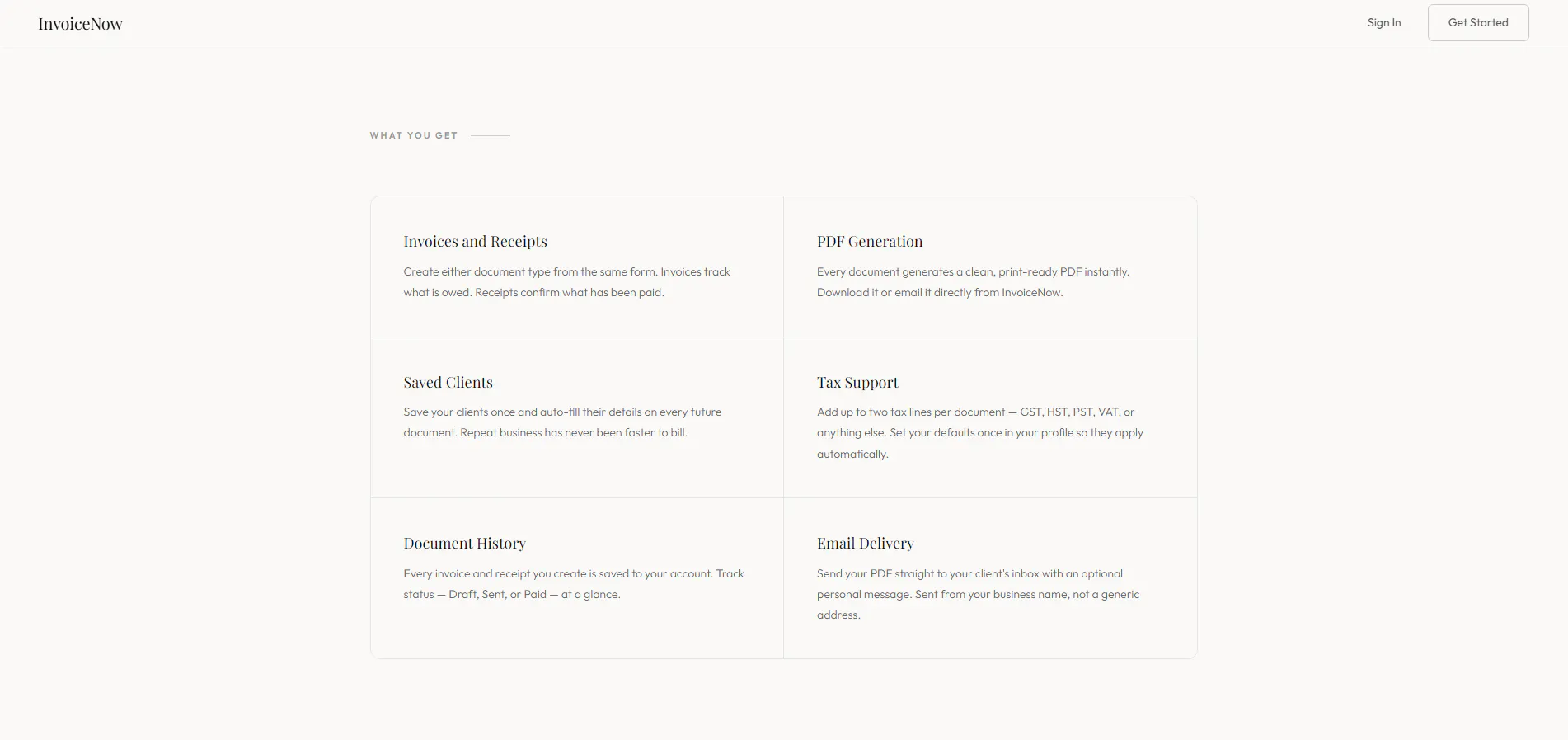 InvoiceNow Professional Invoices gallery image