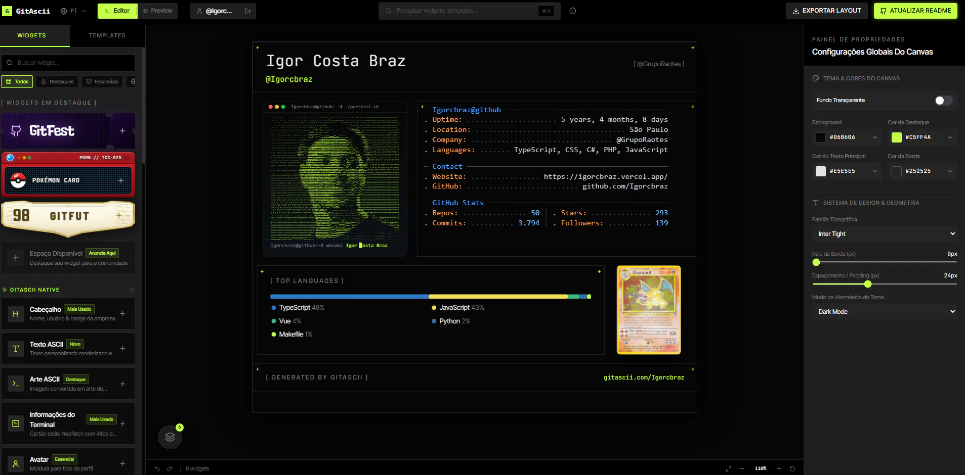 GitAscii gallery image