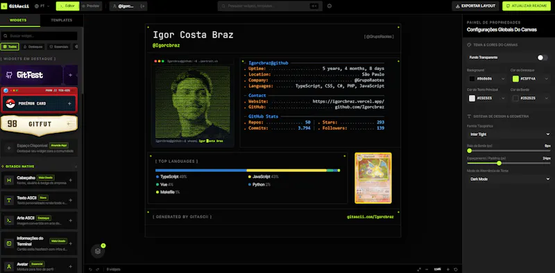 GitAscii screenshot 4