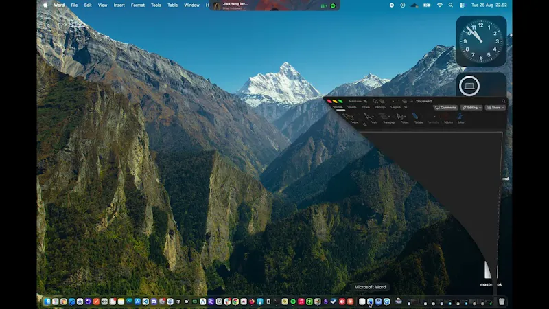 NotchDrop screenshot 1 (video preview)