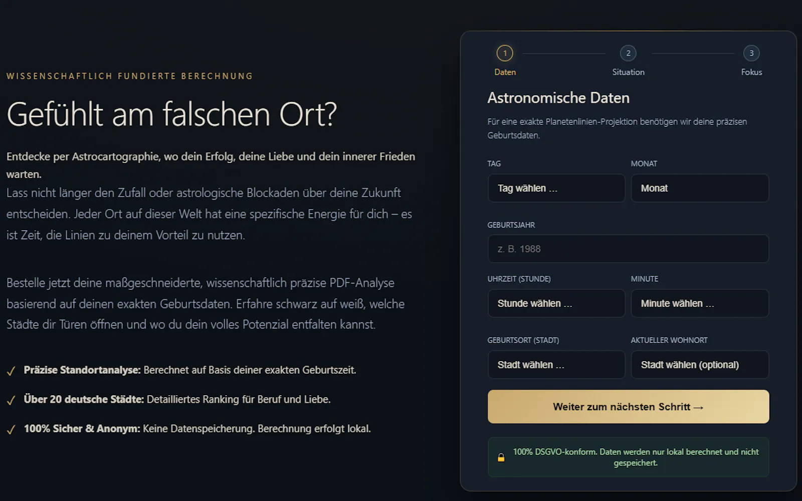 Astrocartographie Analyse screenshot 1