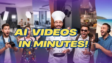 Create Pro Videos in Minutes - AIVeed.io gallery image