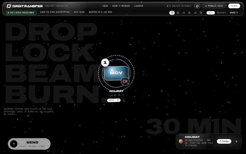 Orbi Transfer screenshot 6