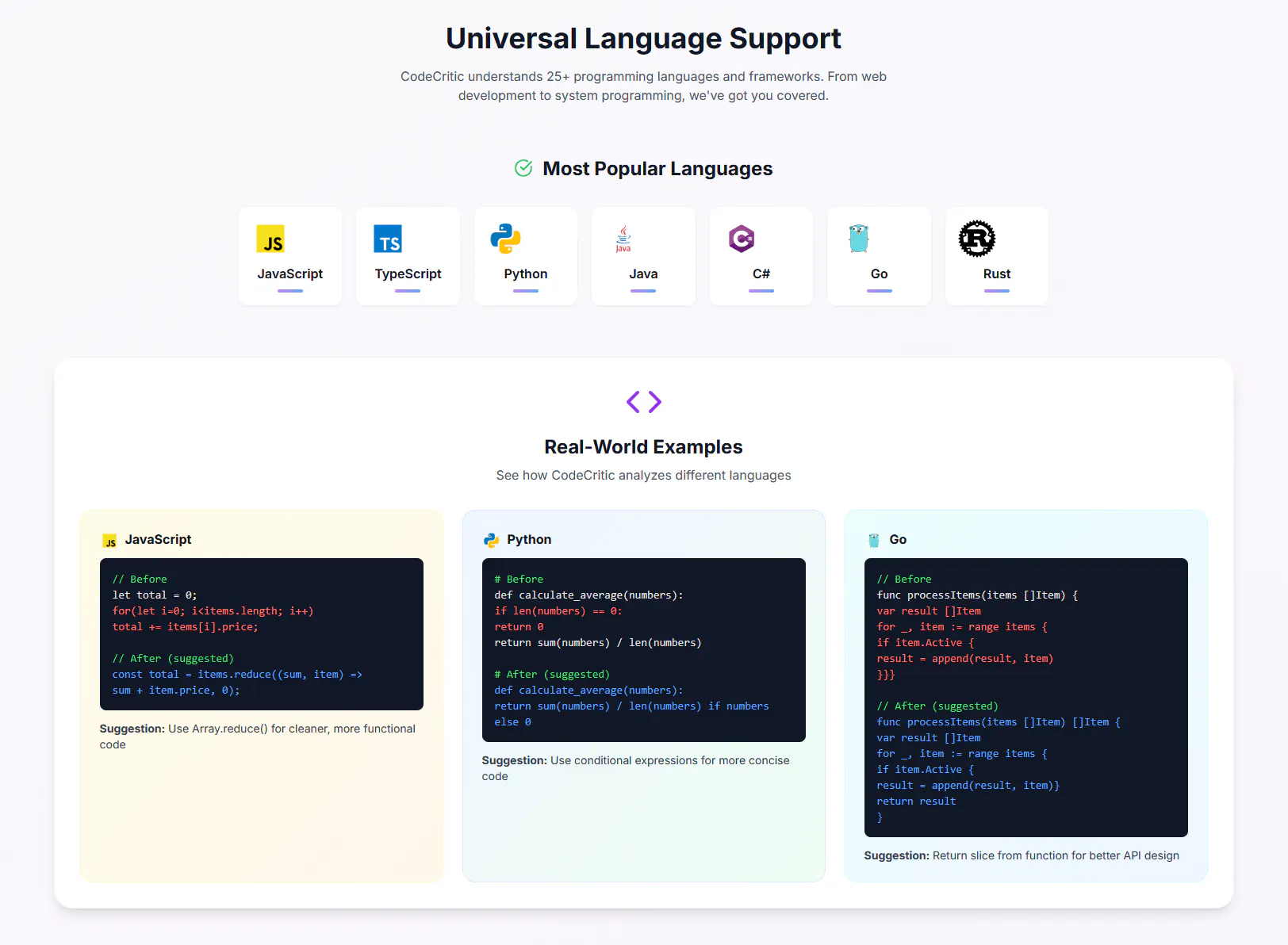 CodeCritic gallery image