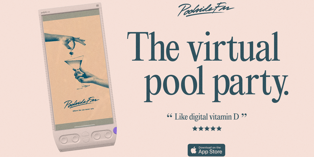 Poolside FM for iPhone Product Hunt Image
