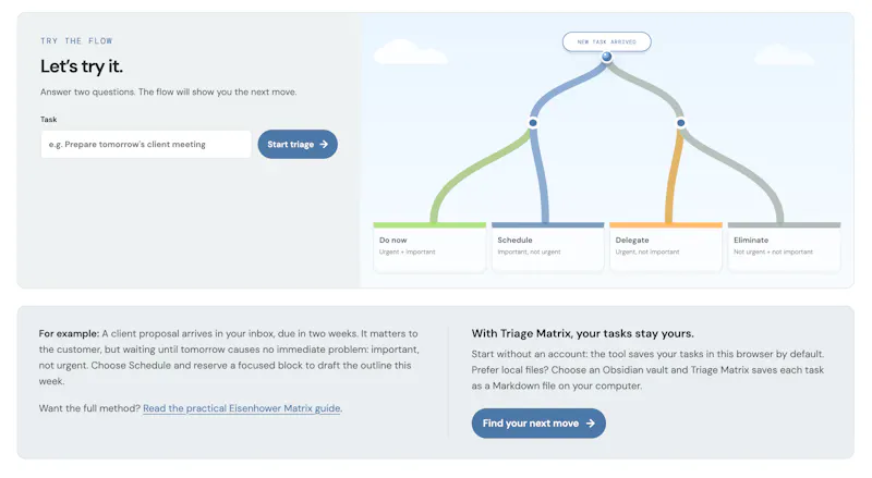 Triage Matrix screenshot 4