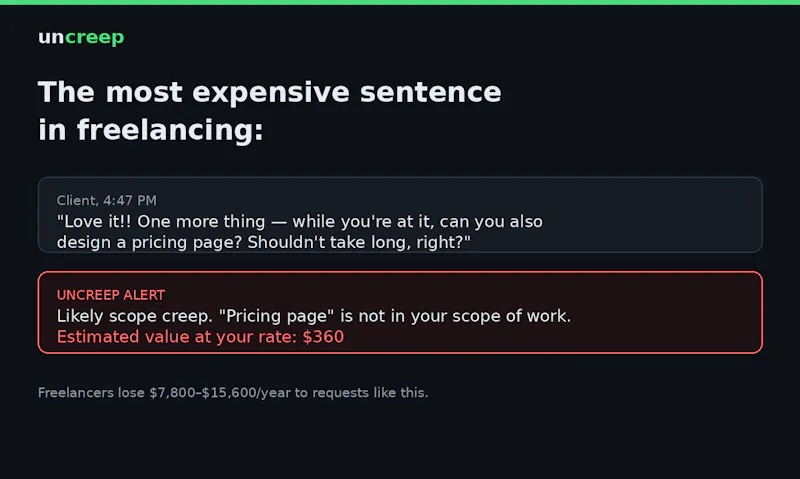Uncreep screenshot 3