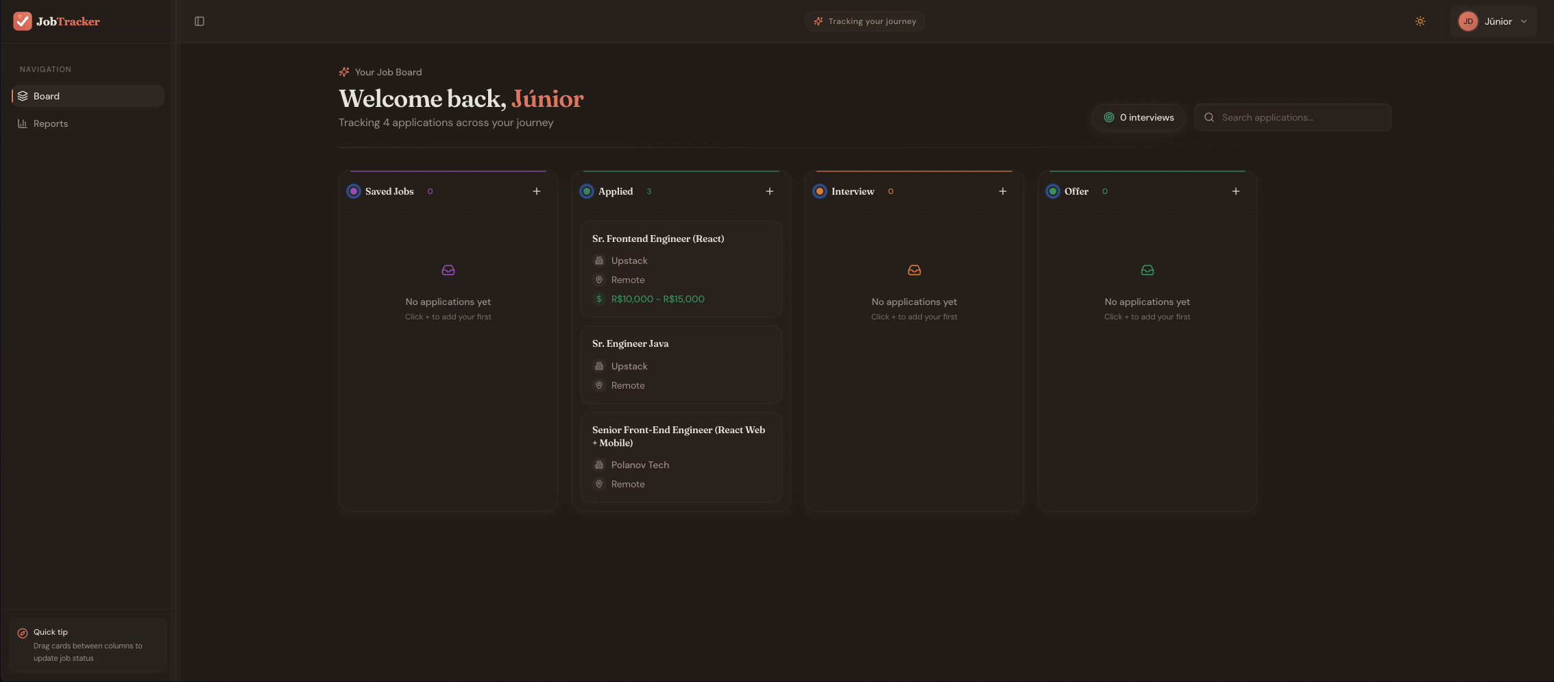 JobTracker gallery image