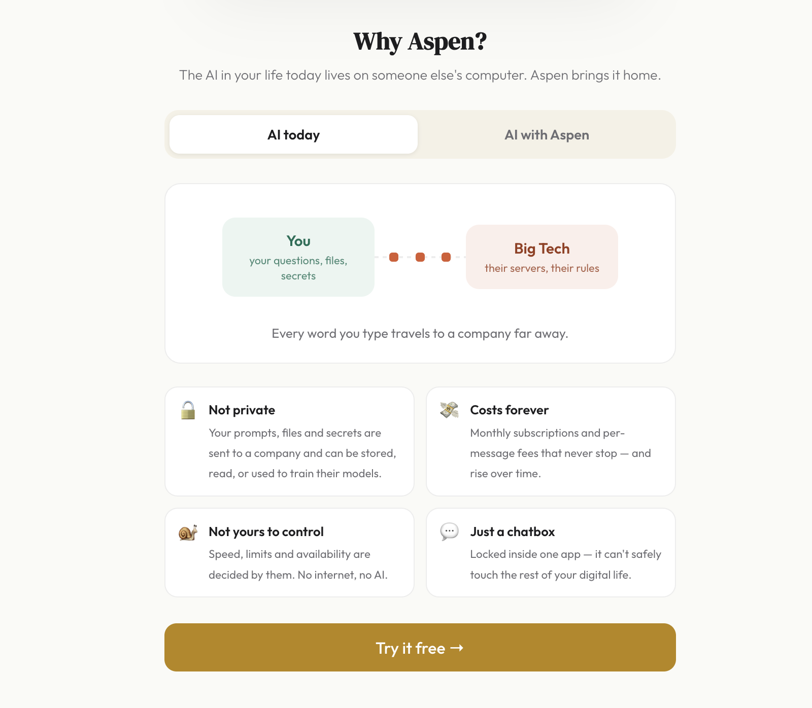 Aspen — Own your intelligence gallery image