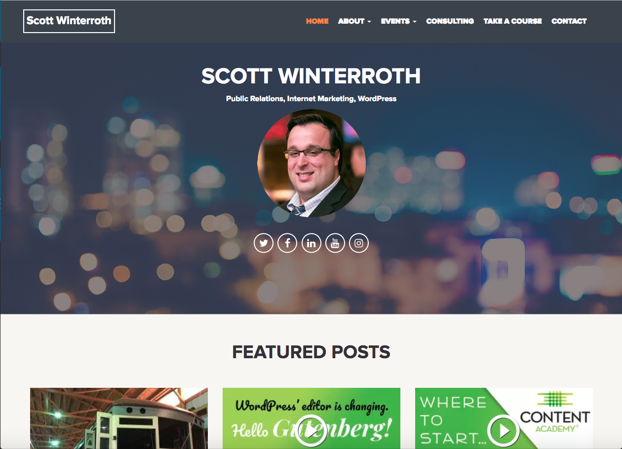 Wise Theme for WordPress gallery image