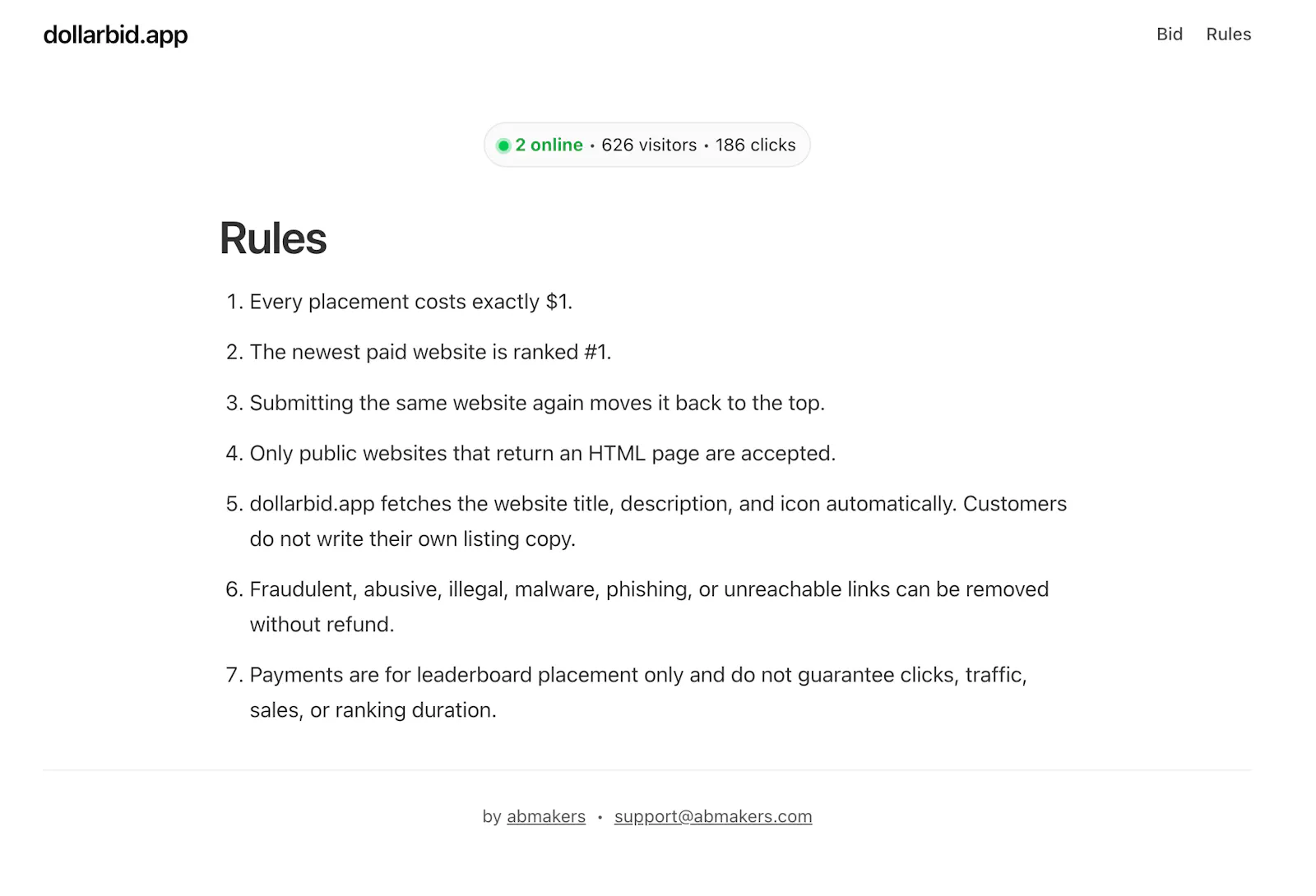 dollarbid screenshot 2