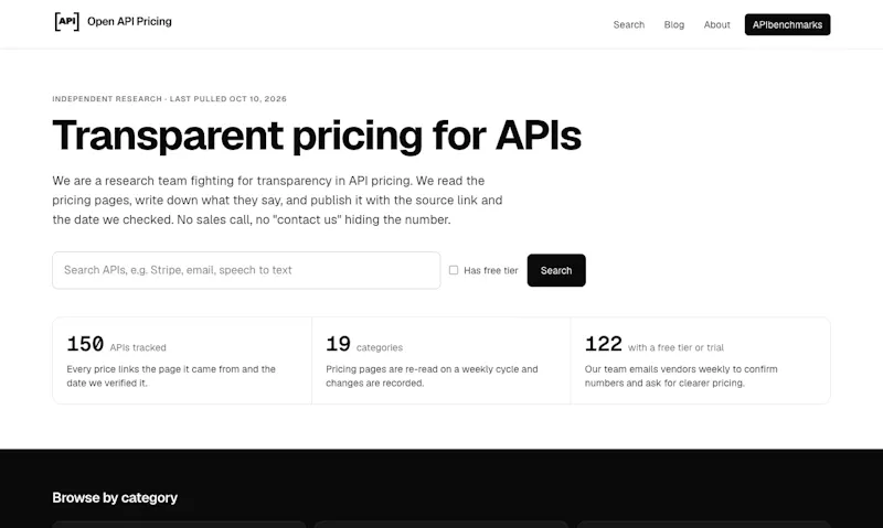 OpenAPIPricing screenshot 1