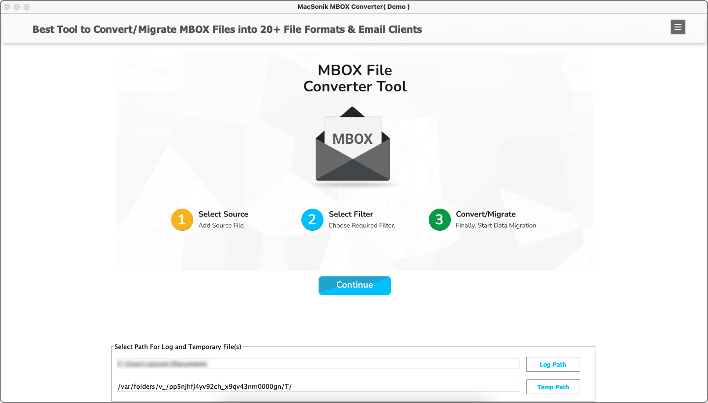 Macsonik Mbox에서 CSV 변환기로 - Mac 사용자를위한 빠른 Mbox에서 CSV 변환 도구 미디어 1