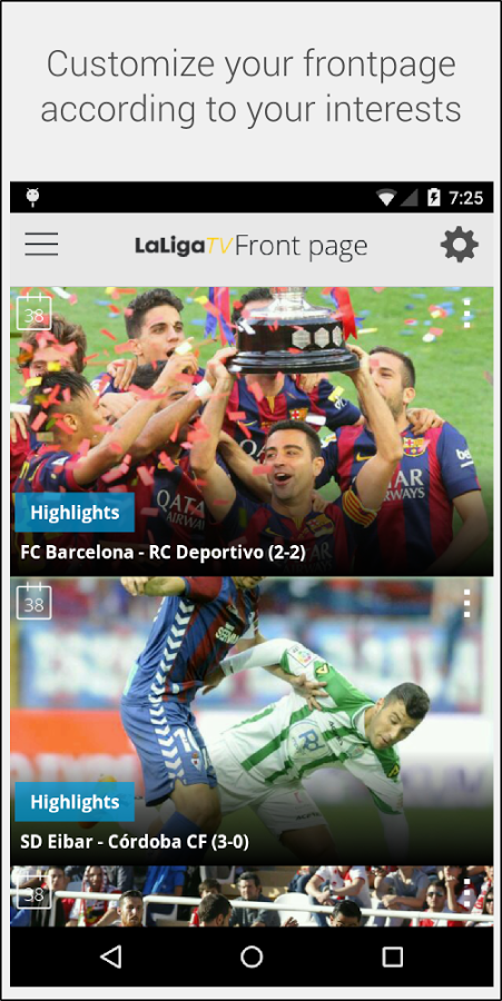 LaLiga TV gallery image