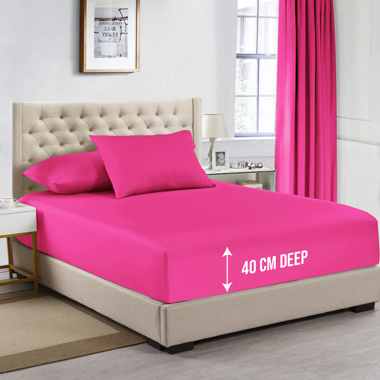Deep Fitted Sheets 25cm, 30cm & 40cm gallery image