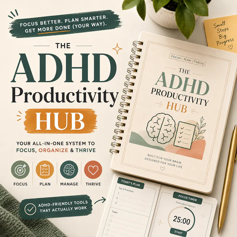 The ADHD Productivity Hub  screenshot 2