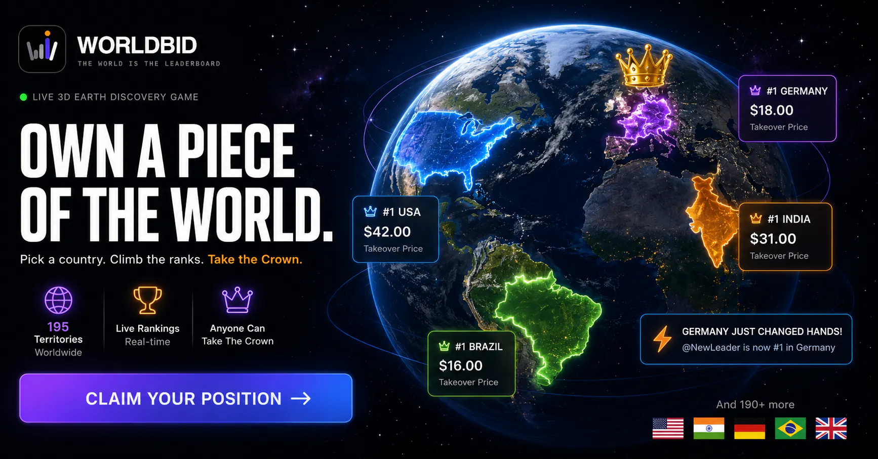 WorldBid screenshot