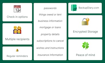 Backup Diary gallery image
