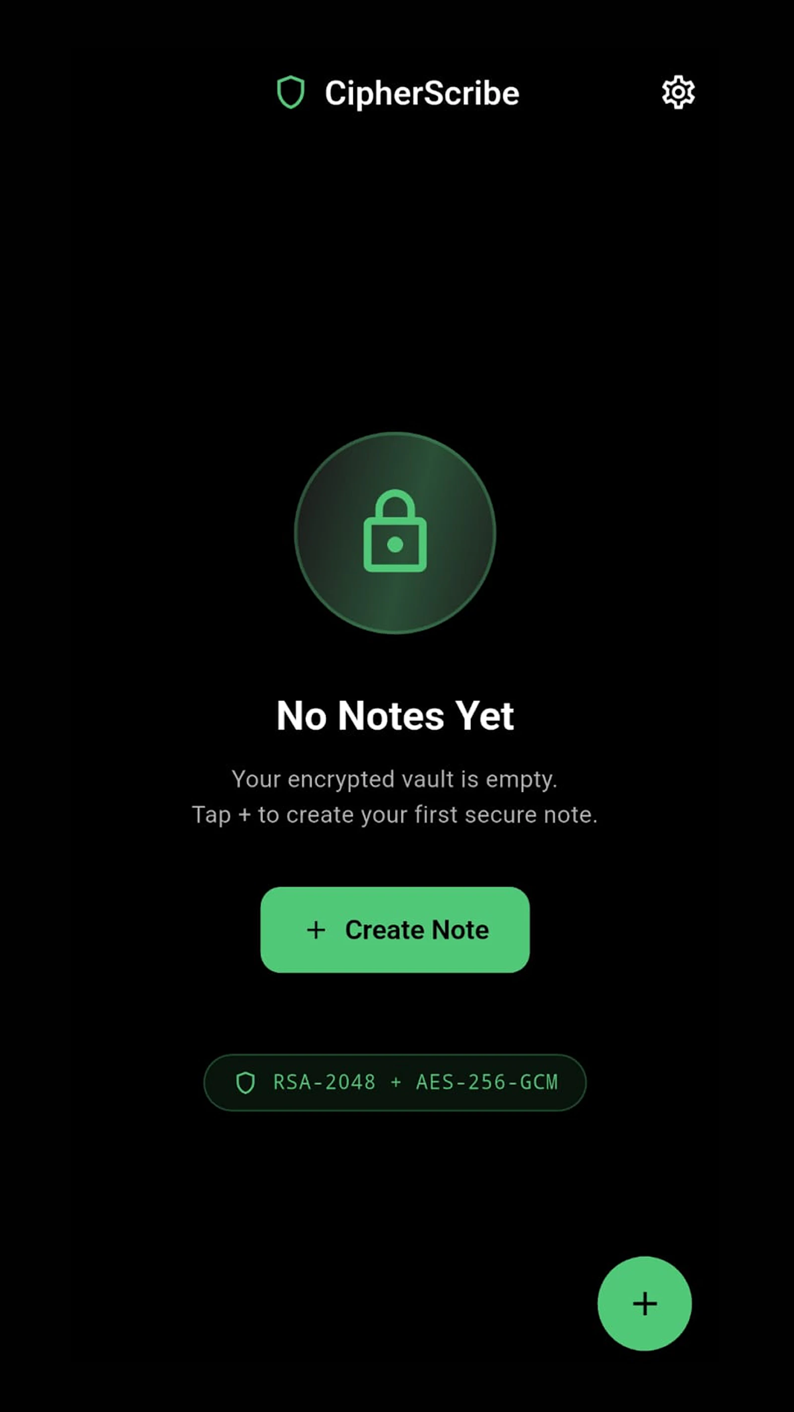 CipherScribe: Offline Notes screenshot 1