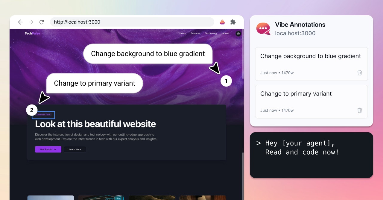 Stimmung Anmerkungen - 10x Ihre Vibe-Coding-Workflow schreiben visuelle Annotationen Medien 2