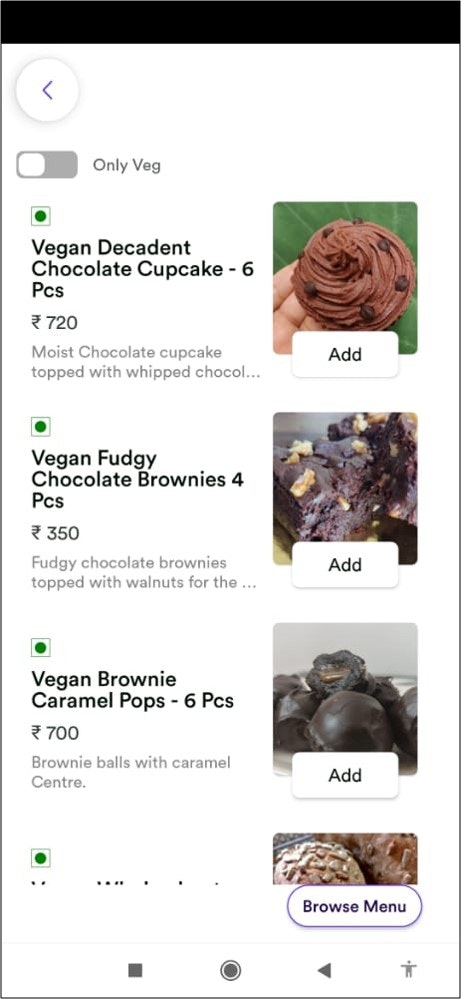 Blend For Food App  gallery image