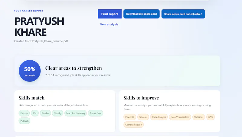 CareerMatch screenshot 10
