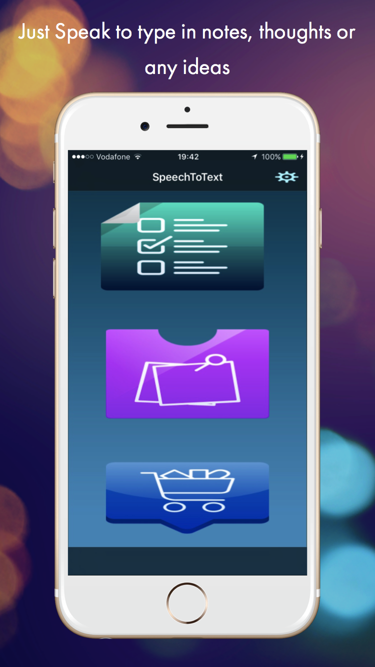 Speech To Text : Voice to Text Recogniser
