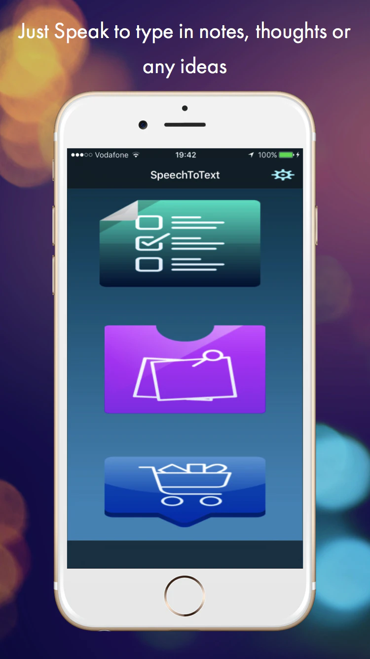 Speech To Text : Voice to Text Recogniser