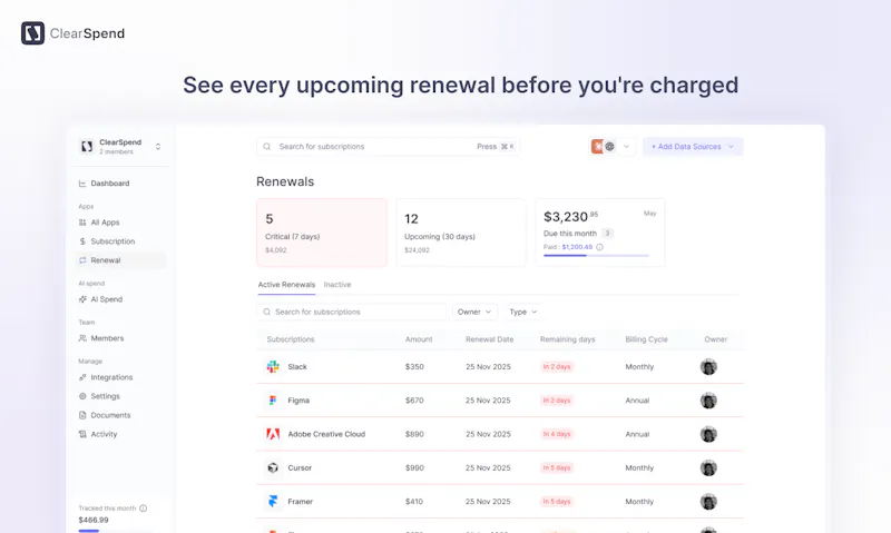 ClearSpend AI screenshot 7