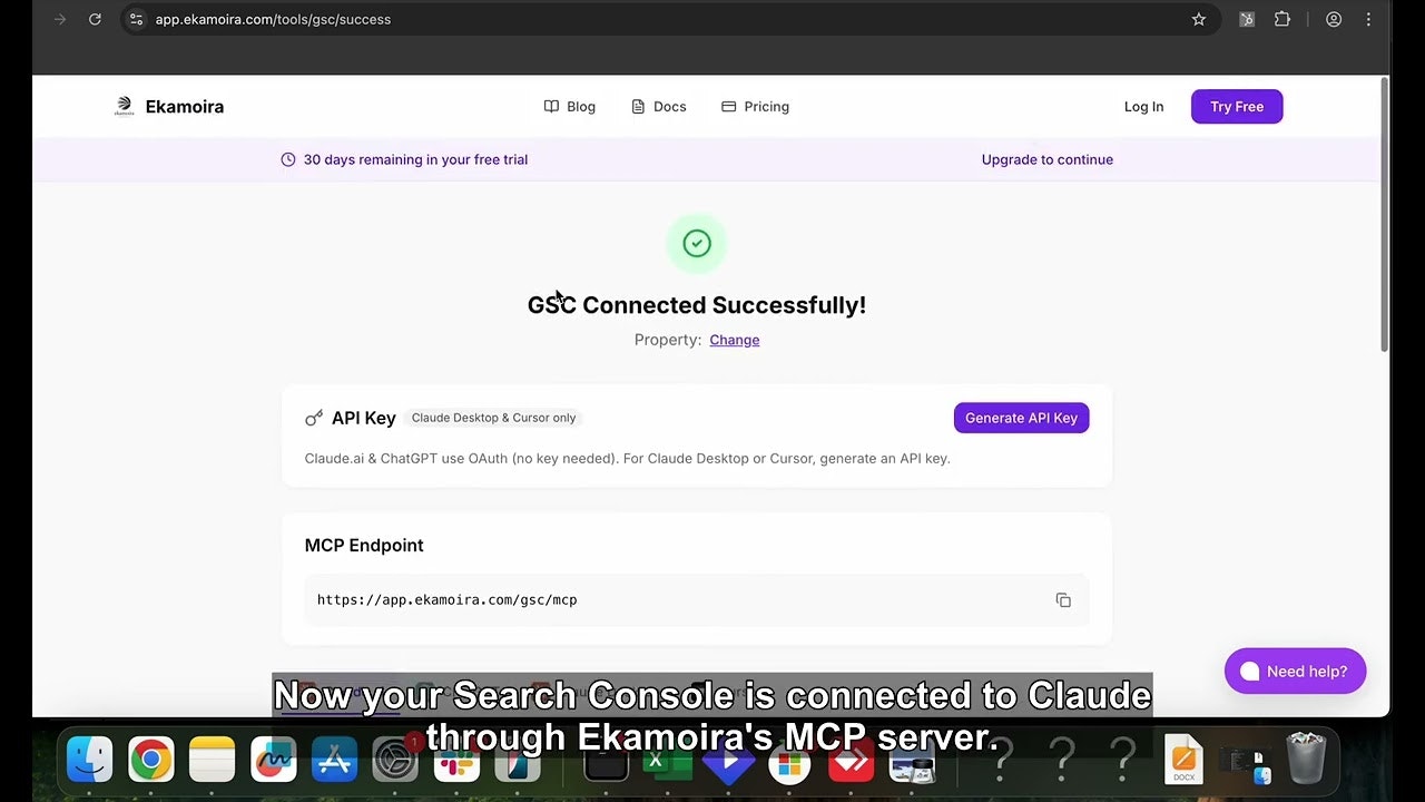 Ekamoira Google Search Console MCP gallery image