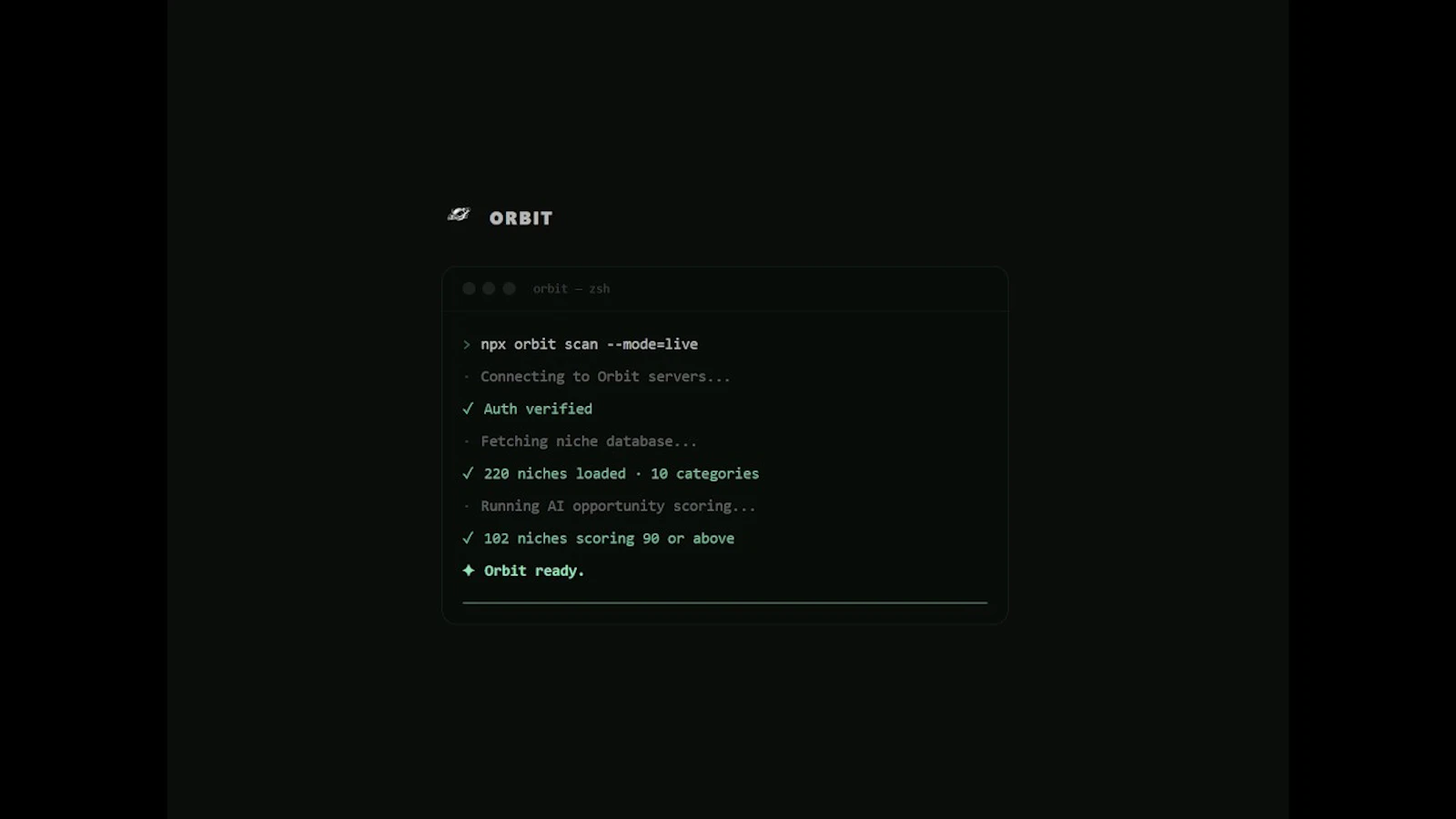 ORBIT - Find your next startup/app screenshot 1 (video preview)