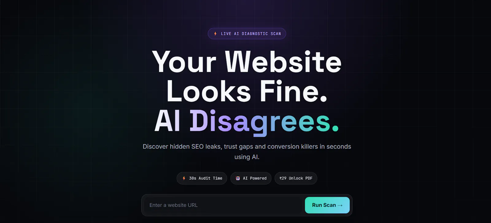 SiteRoast AI screenshot 1