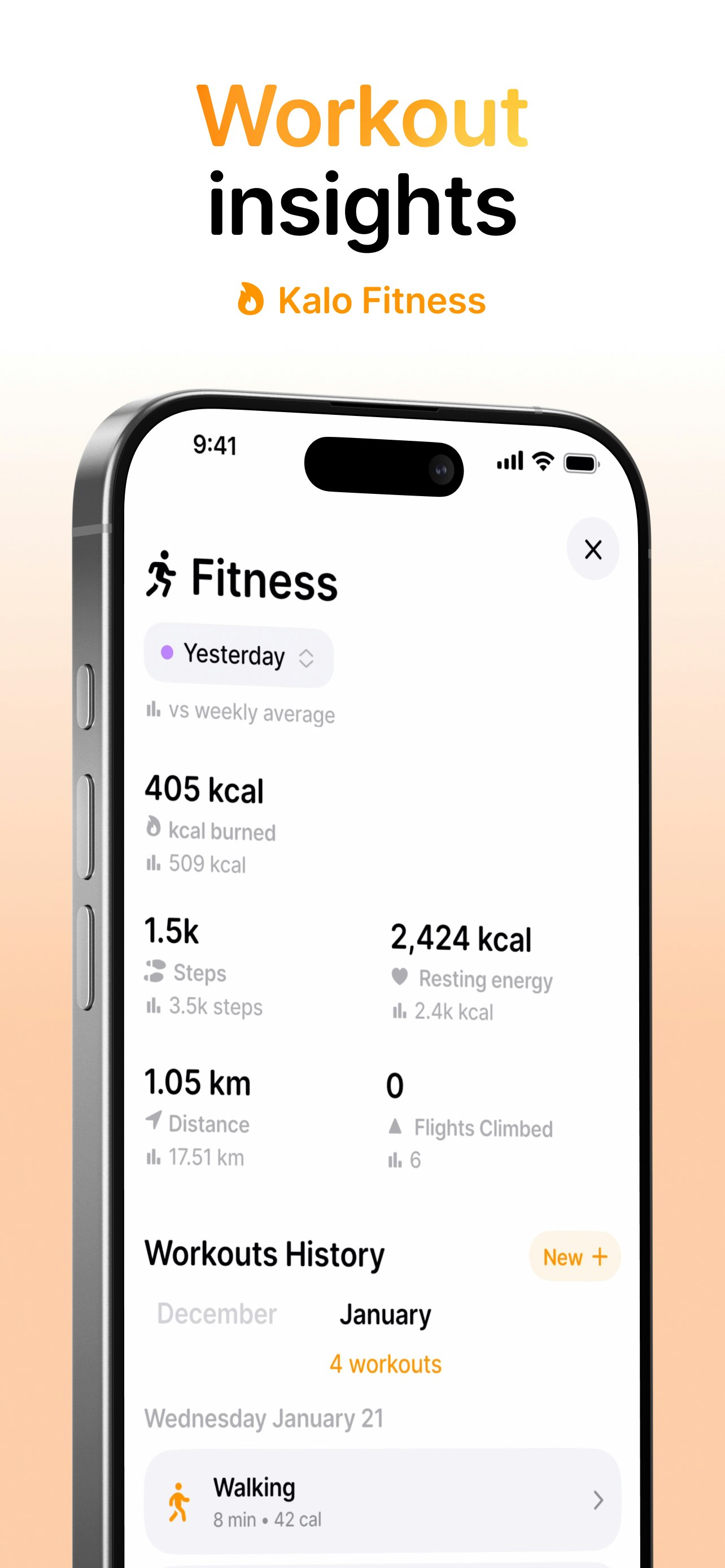 Kalo: Beyond Calories - Screenshot 5 showing product features and functionality
