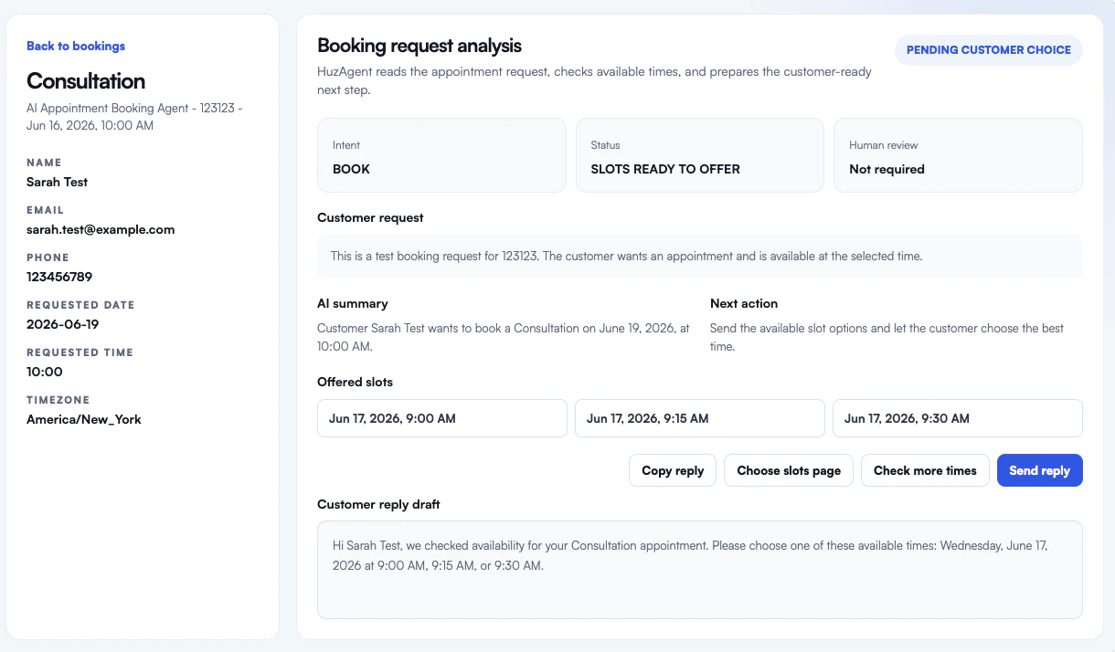 HuzAgent.ai 截图 2