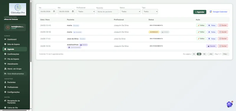 ClinicaSsysPro screenshot 3