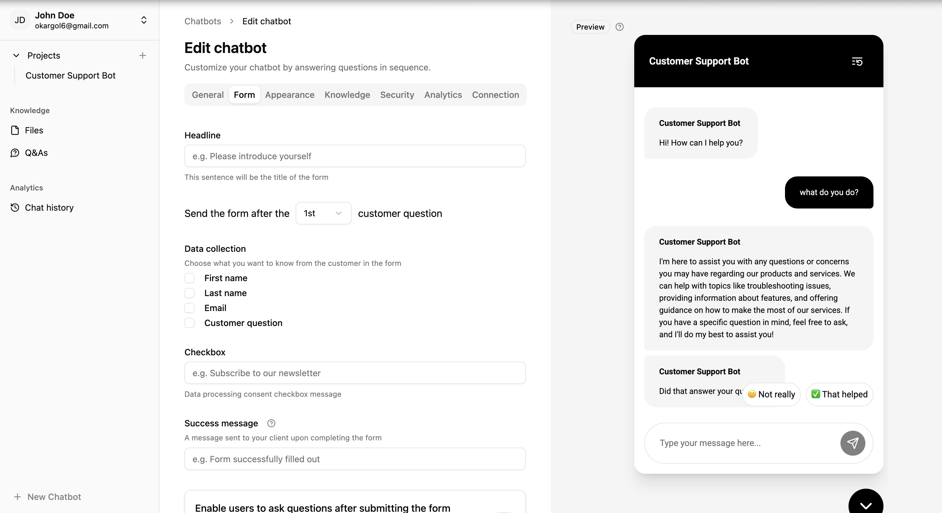 AI Chatbot for your website - 3 mo. free gallery image