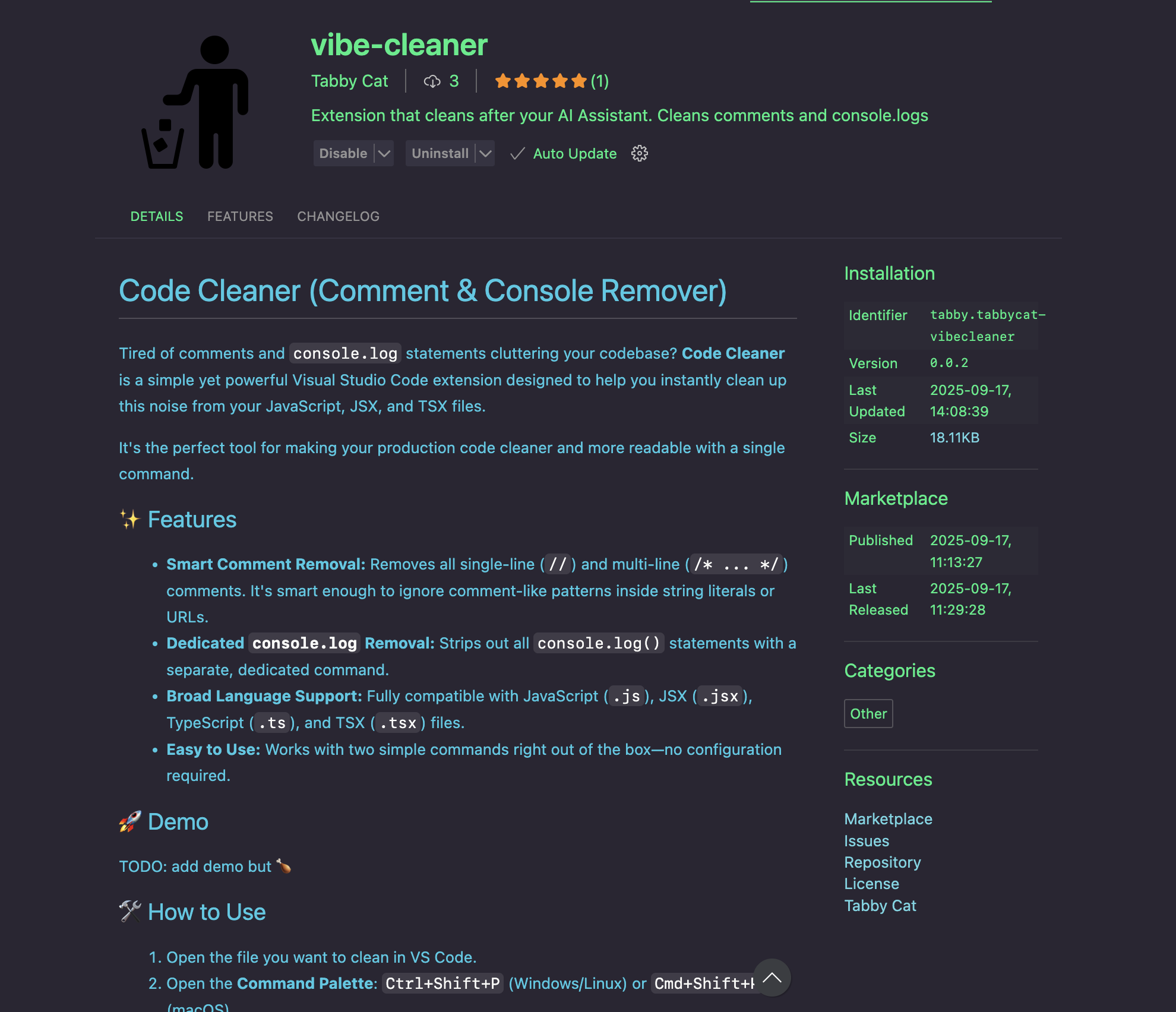 VibeCleaner gallery image