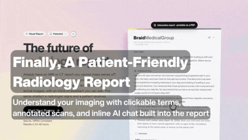 The Interactive Radiology Report screenshot 2