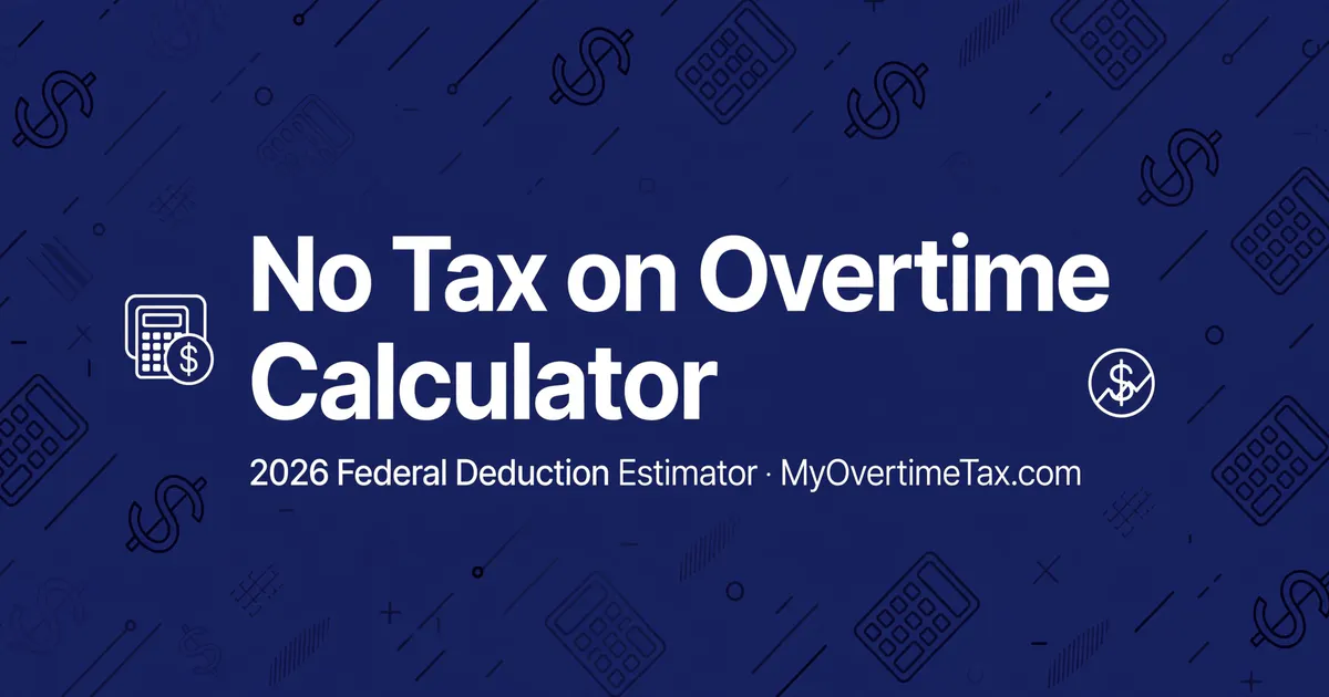 My Overtime Tax gallery image