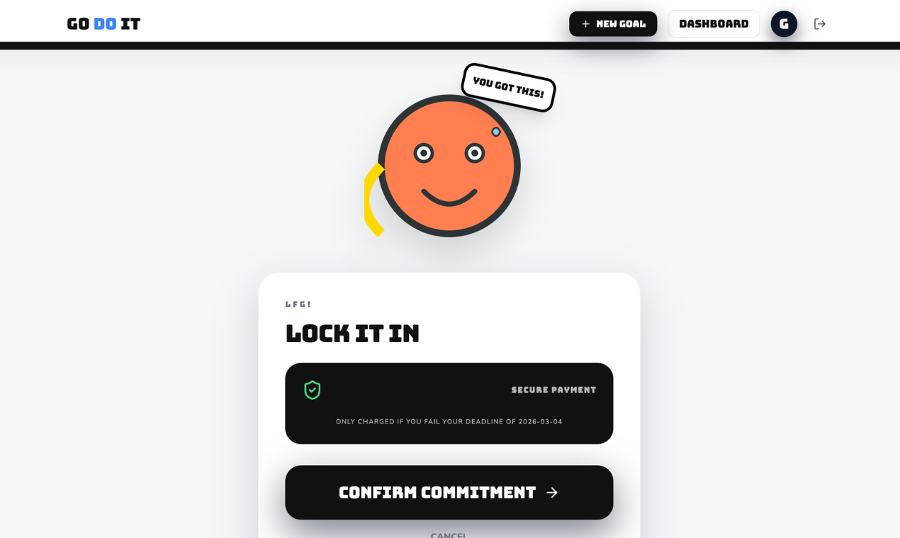 Jeetlo — Commit to your goals. gallery image