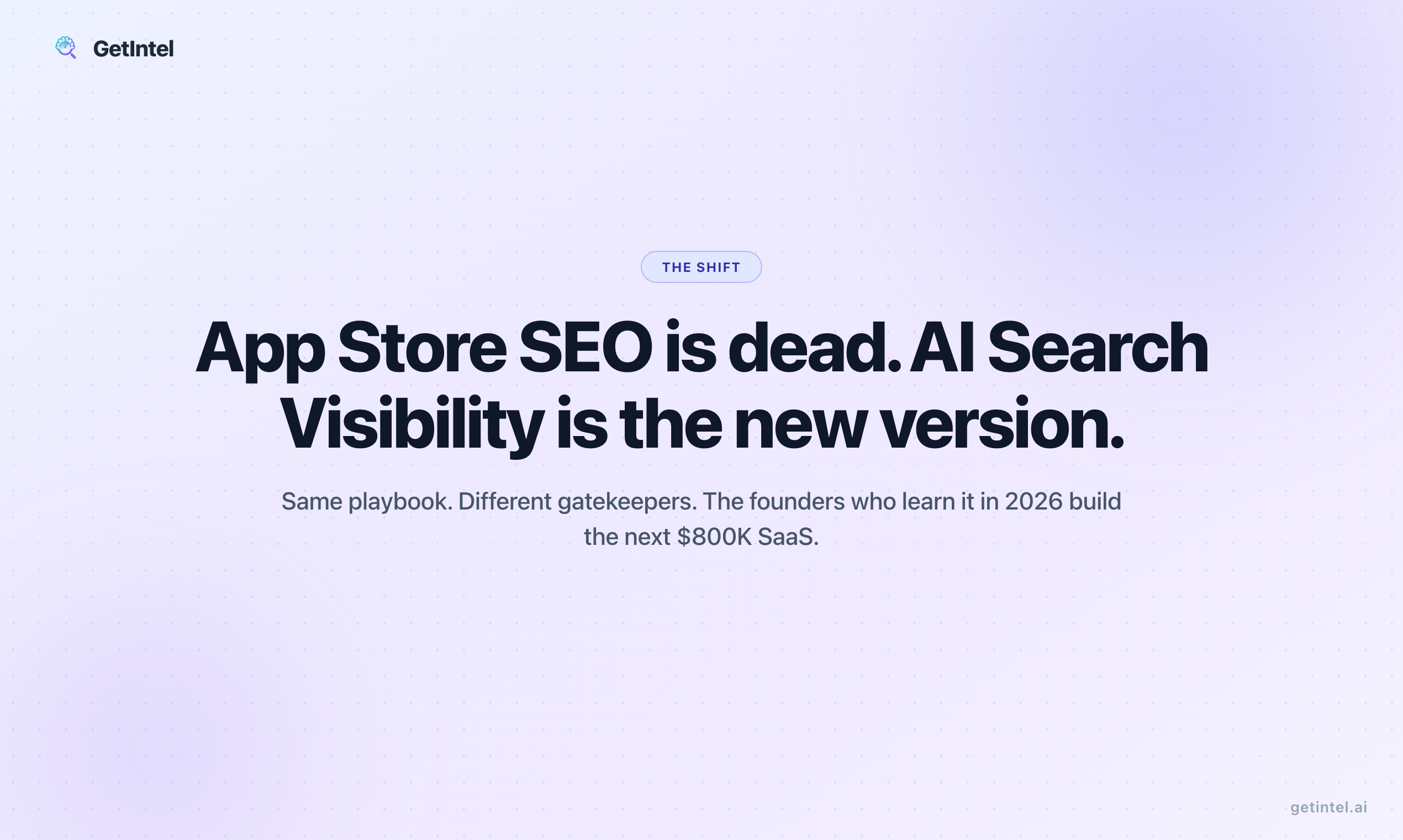 GetIntel - AI Visibility Tool gallery image