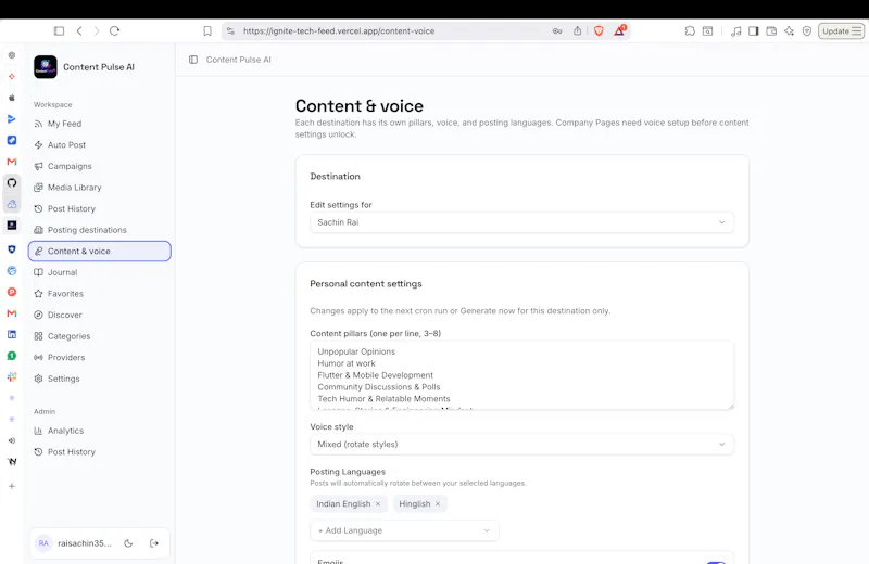 Content Pulse AI screenshot 9