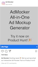 YouTube広告プレビューはAd Mockerで作成され、魅力的なビデオサムネイルと注目を集める見出しで視聴者を魅了します。